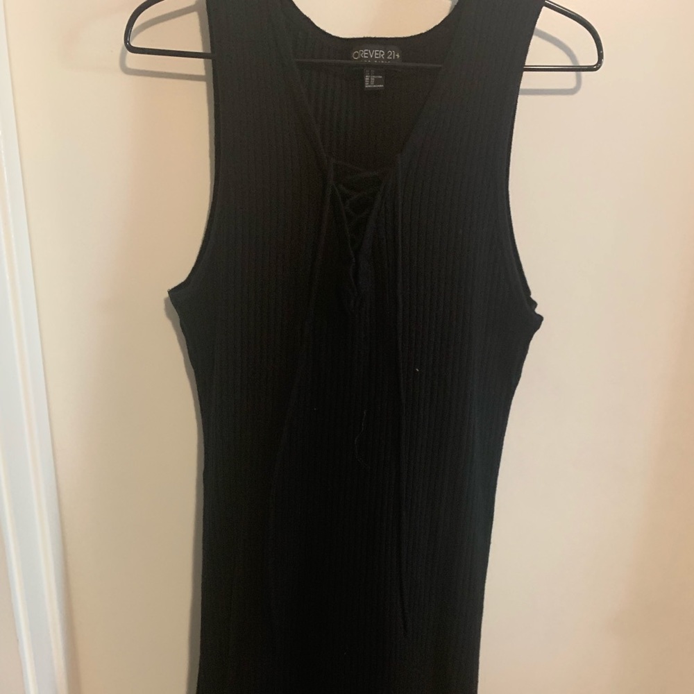 Black Bodycon Mini Dress